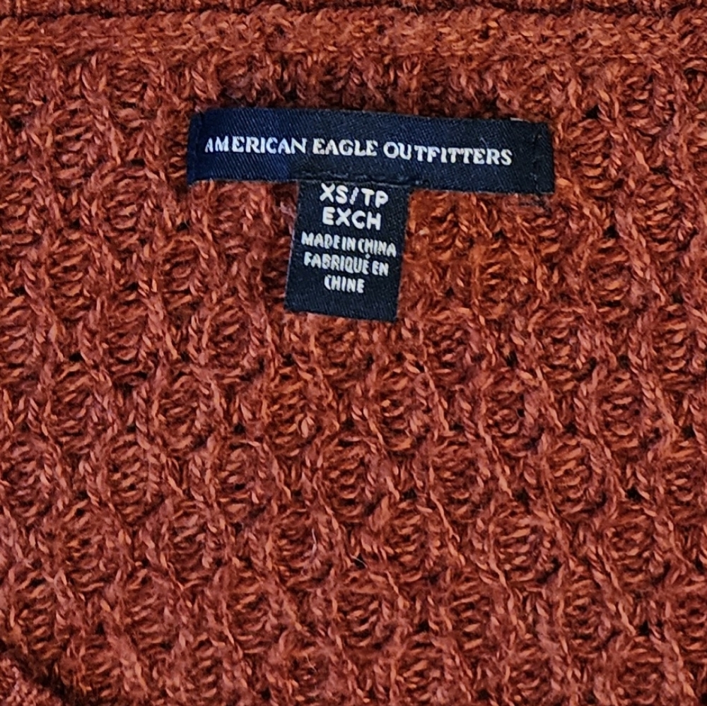 American Eagle Women's Knit Sweater, V-Neck, Size XS - Picture 5 of 12